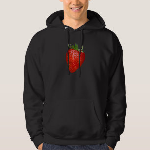 Veste À Capuche Grandes Fraises Douces Motif Fraise Fraises