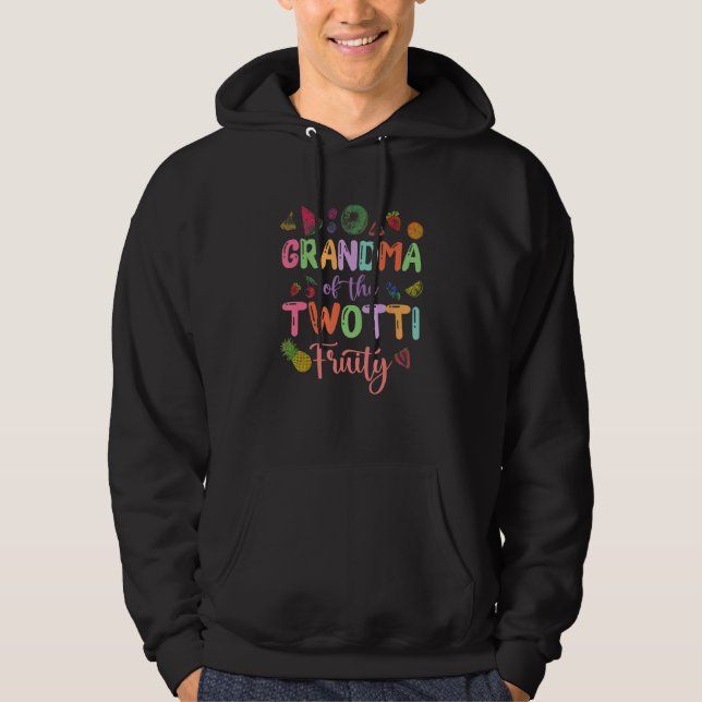 Veste À Capuche Grandma of the Twotti Frutti 2nd Bday Fruity Famil (Devant)