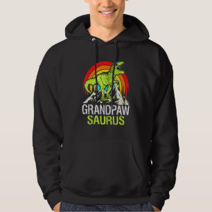 Veste À Capuche Grandpawsaurus Dinosaur Grandpa Saurus Fa