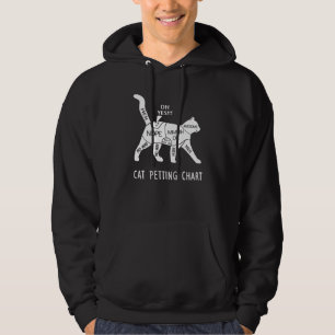 Veste À Capuche Graphique de caresses pour chats