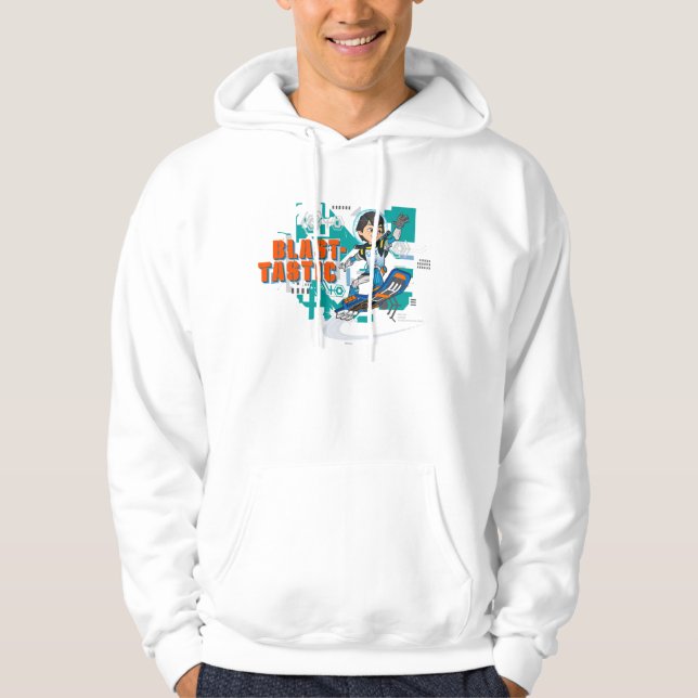Veste À Capuche Graphique en carton de lattes de Callisto (Devant)