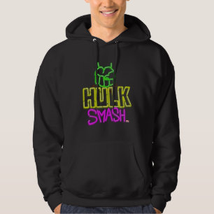 Veste À Capuche Graphique néon Hulk Smash