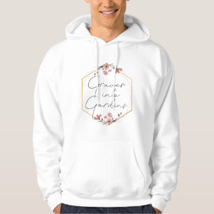 Veste À Capuche Graves Into Gardens Jardin Écriture Christian Gif