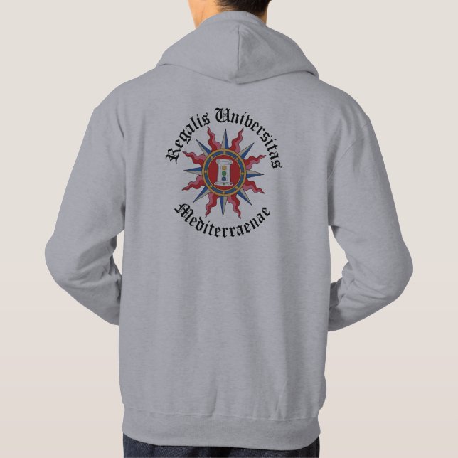 Veste À Capuche Gray Hoodie (Dos)