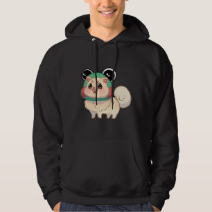 Veste À Capuche Grenouille de Poméranie