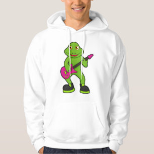 Veste À Capuche Grenouille en musicien avec guitare