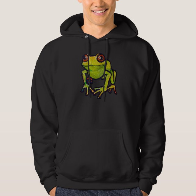 Veste À Capuche Grenouille verte (Devant)
