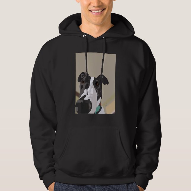 Veste À Capuche Greyhound Selfie (Devant)
