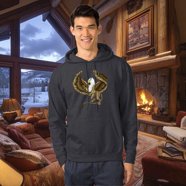 Veste À Capuche Griffin Imaginaire Griffin Mythologie (Créateur téléchargé)