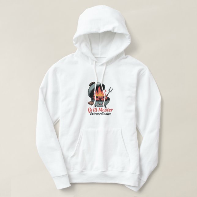 Veste À Capuche Grill Master Extraordinaire – Funny BBQ Lover  (Design devant)