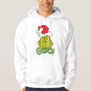 Veste À Capuche Grinch classique Naughty ou Nice