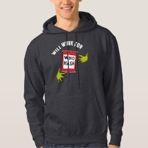 Veste À Capuche Grinch Classique Travaillera pour Qui Hachis Cit