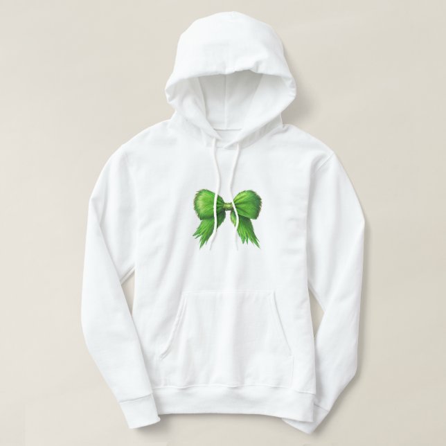 Veste À Capuche Grinchmas Coquette Bow (Design devant)