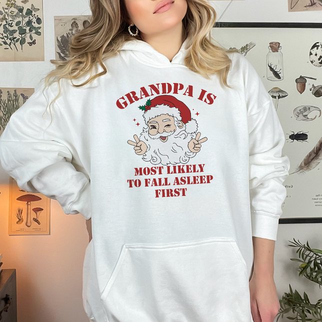 Veste À Capuche Groupe De Noël Le Plus Susceptible De Personnalise (Créateur téléchargé)