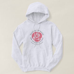 Veste À Capuche Guérir le monde Une femme à la fois + Diversité
