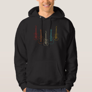 Veste À Capuche Guitare Rétro 1