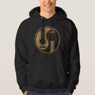 Veste À Capuche Guitare Ying Yang