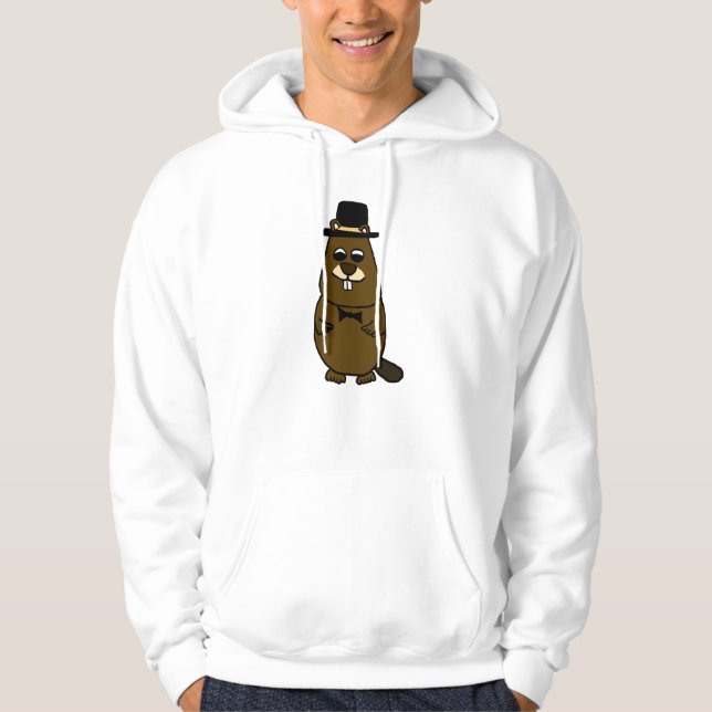 Veste À Capuche Habille Groundhog (Devant)