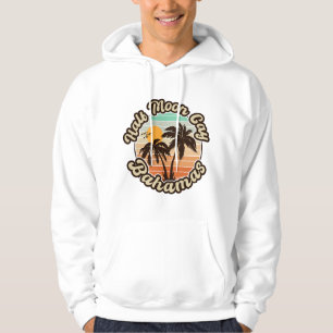 Veste À Capuche Half Moon Cay Bahamas - Retro Vintage 80s Souvenir