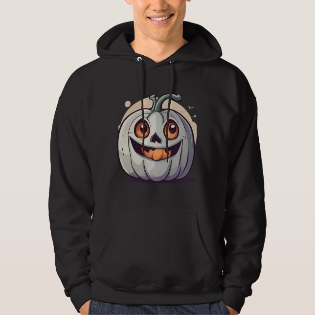 Veste À Capuche Halloween Courges (Devant)