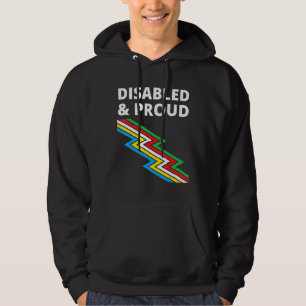 Veste À Capuche Handicapés & Fières Fierté des personnes handicap