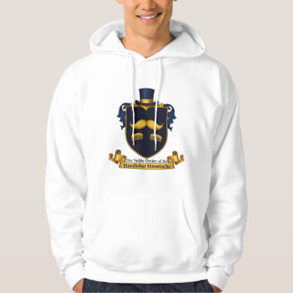 Veste À Capuche Handlebar Moustache Gentleman's Hoodie