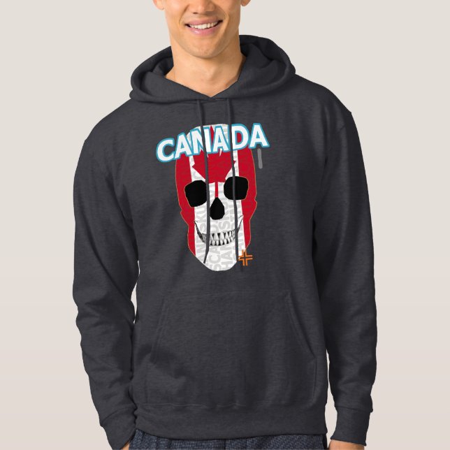 Veste À Capuche HANDSKULL Canada Sweatshirt à capuchon B2 (Devant)