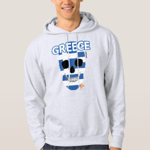 Veste À Capuche HANDSKULL Grèce Sweatshirt à capuchon B2