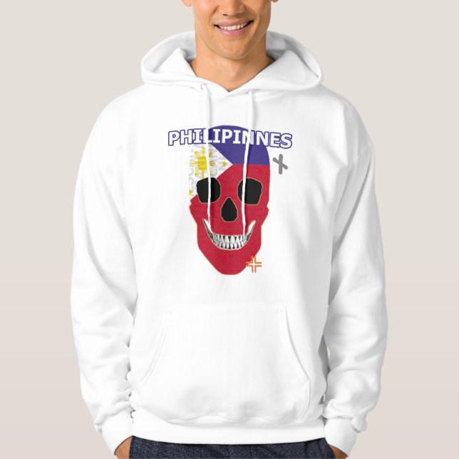 Veste À Capuche HANDSKULL Philippines Sweatshirt à capuchon B2 (Devant)