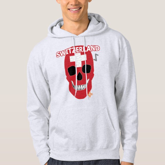 Veste À Capuche HANDSKULL Suisse Sweatshirt à capuchon B2 (Devant)