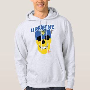Veste À Capuche HANDSKULL Ukraine Sweatshirt capoté B2