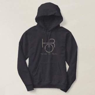 Veste À Capuche Handz sur le logo de l'or des hommes par radio et