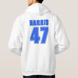 Veste À Capuche Harris 47 Quand Nous Combattons Nous Gagnons Avant