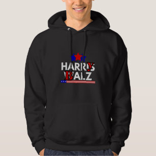 Veste À Capuche Harris Walz 24 Harry Balz 2024 Mème Démocrates