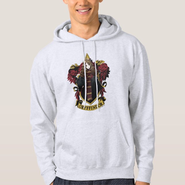 Veste À Capuche HARRY POTTER™ | Anime Hermione House Crest (Devant)