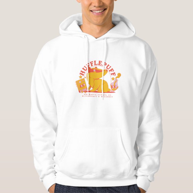 Veste À Capuche HARRY POTTER™ | Cute HUFFLEPUFF™ (Devant)