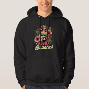 Veste À Capuche Hawaiian Beach Vibes Vacances Été Plages Aloha