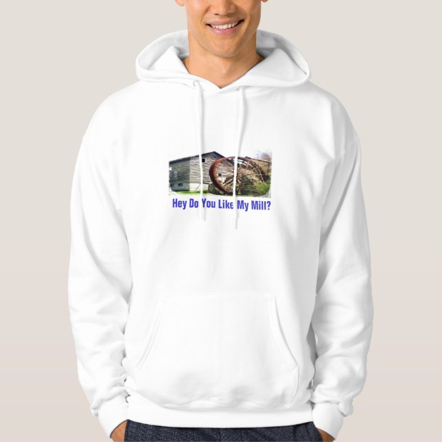 Veste À Capuche Hé faites-vous aiment mon moulin ? (Devant)