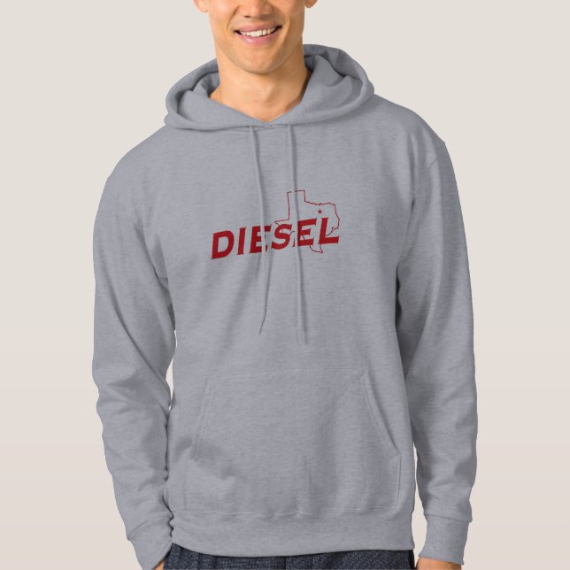 Veste À Capuche Heather diesel/sweat - shirt à capuche rouge (Devant)