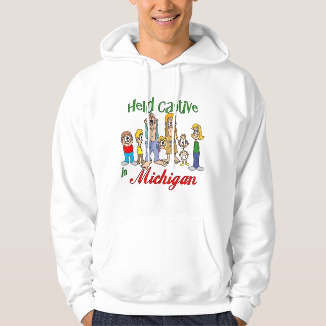 Veste À Capuche Held Captive au Michigan (Devant)