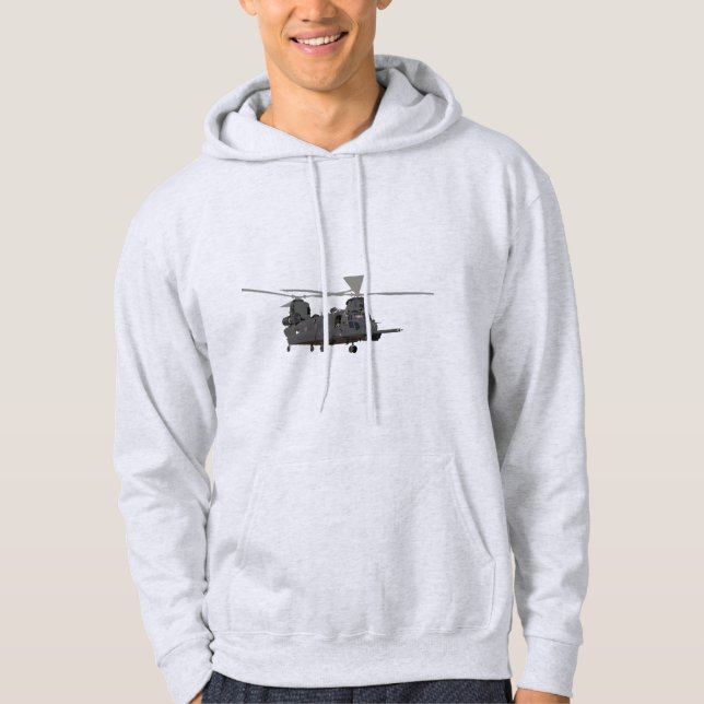 Veste À Capuche Hélicoptère militaire MH-47 Chinook (Devant)