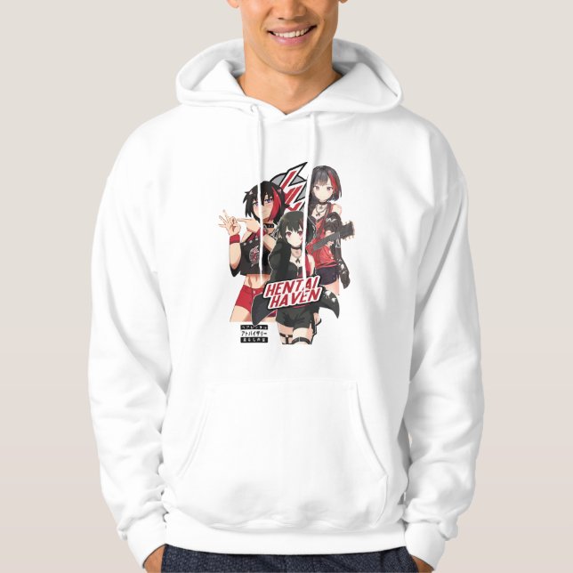 Veste À Capuche Hentai Haven-Chan HentaiHaven (Devant)