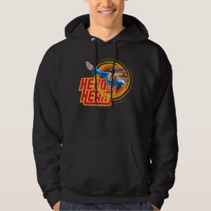 Veste À Capuche Héros de Superman avec coeur