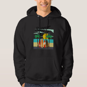 Veste À Capuche Heure d'été pour vacancier surfeur Surfing Vacatio
