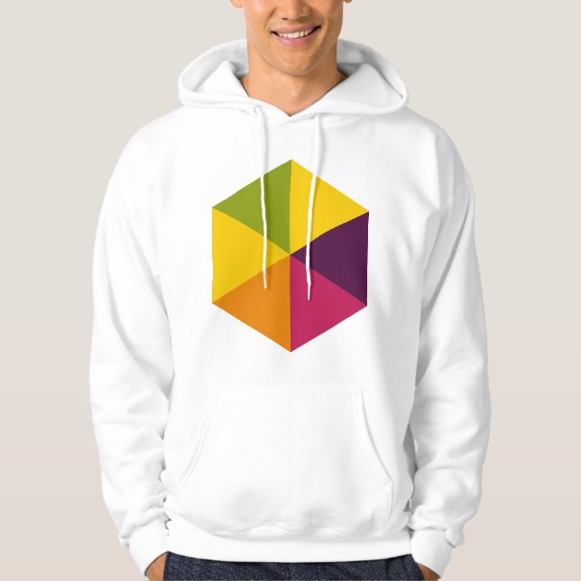 Veste À Capuche Hexagone couleur 01 (Devant)
