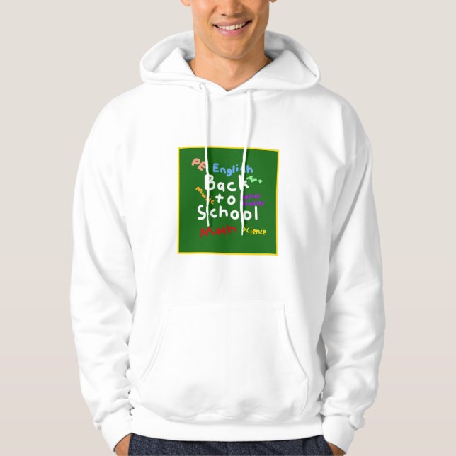 Veste À Capuche HI54EDU Retour à l'école (Devant)