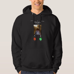 Veste À Capuche Hilarious Dank Mème Hamster Appel Caméra Avant V