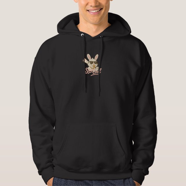 Veste À Capuche  Hip Hop Lièvre (Devant)
