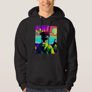Veste À Capuche Hip-hop lo fi chillhop battements relaxants esthét