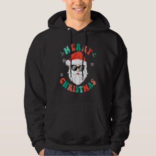 Veste À Capuche Hippie Joyeux Noël Père Noël Vacances Hiver 